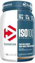Dymatize Whey Iso 100 Hydrolysat Protein Pulver laktosefrei 900 g – Bild 1 von 4