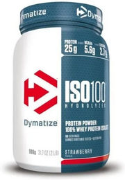 Dymatize Whey Iso 100 Hydrolysat Protein Pulver laktosefrei 900 g – Bild 1 von 3