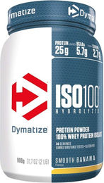 Dymatize Whey Iso 100 Hydrolysat Protein Pulver laktosefrei 900 g – Bild 1 von 3