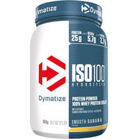 Produktbild von Dymatize Whey Iso 100 Hydrolysat Protein Pulver laktosefrei 900 g
