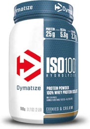 Dymatize Whey Iso 100 Hydrolysat Protein Pulver laktosefrei und zuckerfrei 900 g – Bild 1 von 1