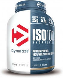 Dymatize Whey Iso 100 Protein Pulver zuckerfrei glutenfrei vegetarisch – Bild 1 von 1
