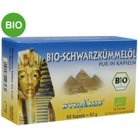 Produktbild von Dynamis Ägyptisches Schwarzkümmelöl Bio vegetarische Kapseln 60 Stück