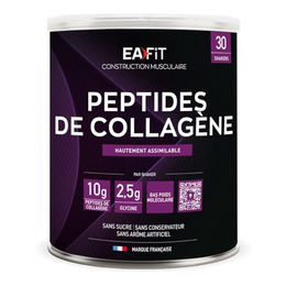 EA Fit Kollagen-Peptide Rinderkollagen Pulver zuckerfrei ohne Zusatzstoffe 300 g – Bild 1 von 5