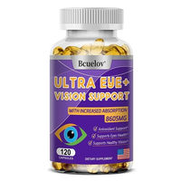 Produktbild von Eagle Eye Ultra Eye+ Vision Support Nahrungsergänzungsmittel mit Lutein und Zeaxanthin für Erwachsene, 120 Kapseln