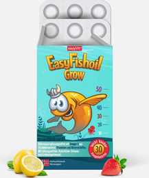 EasyFishoil Grow Omega 3 Lutschtabletten für Kinder zuckerfrei – Bild 1 von 1