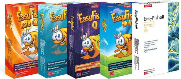 EasyFishoil Omega 3 Gummis hochdosiert für Kinder und Erwachsene 150 Stück – Bild 1 von 1