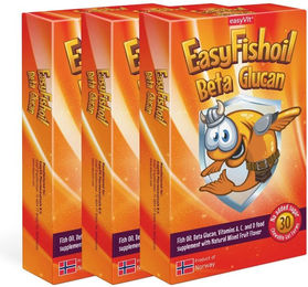 EasyFishoil Omega 3 mit Beta Glucan Gummis für Kinder und Erwachsene – Bild 1 von 1
