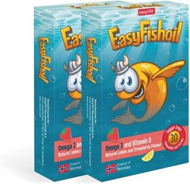 EasyFishoil Omega 3 und Vitamin D Gummis für Kinder und Erwachsene – Bild 1 von 2