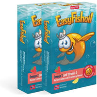 Produktbild von EasyFishoil Omega 3 und Vitamin D Gummis für Kinder und Erwachsene