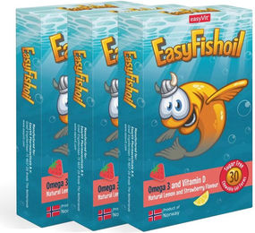 EasyFishoil Omega 3 und Vitamin D Gummis für Kinder und Erwachsene – Bild 1 von 2