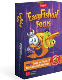 EasyFishoil Q Omega 3 Gummis mit Cholin für Kinder und Erwachsene – Bild 1 von 2