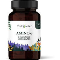 Produktbild von Echt Vital Amino-8 Presslinge mit 8 essenziellen Aminosäuren vegan pflanzlich