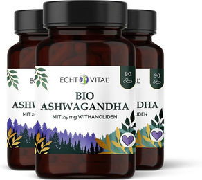 Echt Vital Bio Ashwagandha Kapseln – Bild 1 von 3