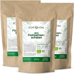 Echt Vital Bio Flohsamenschalen Pulver 900 g – Bild 1 von 1