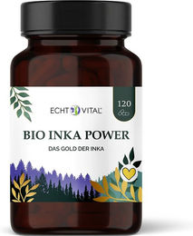 Echt Vital Bio Inka Power Kapseln Bio ohne Zusatzstoffe 120 Stück – Bild 1 von 3