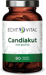 ECHT VITAL Candiakut Biotin-Komplex Kapseln – Bild 1 von 2
