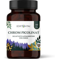 Produktbild von ECHT VITAL Chrom Picolinat Kapseln für Erwachsene 60 Stück