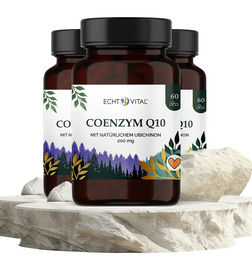 ECHT VITAL Coenzym Q10 Ubiquinon Kapseln vegan – Bild 1 von 1