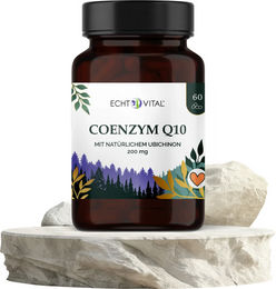 ECHT VITAL Coenzym Q10 Ubiquinon Kapseln vegan – Bild 1 von 1