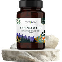 Produktbild von ECHT VITAL Coenzym Q10 Ubiquinon Kapseln vegan