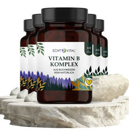 ECHT VITAL GmbH B-Komplex Vitamin B Komplex Kapseln vegan – Bild 1 von 1