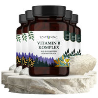 Produktbild von ECHT VITAL GmbH B-Komplex Vitamin B Komplex Kapseln vegan