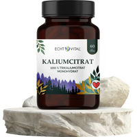 Produktbild von ECHT VITAL GmbH Kaliumcitrat Kapseln vegan