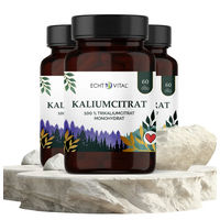 Produktbild von ECHT VITAL GmbH Kaliumcitrat Kapseln vegan