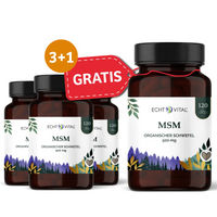 Produktbild von ECHT VITAL GmbH MSM Kapseln mit organischem Schwefel vegan