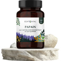 Produktbild von ECHT VITAL GmbH Papain Kapseln vegan