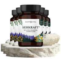 Produktbild von ECHT VITAL GmbH Sehkraft Kapseln mit Vitamin A und Rhodiola Rosea vegan