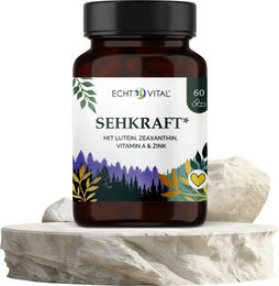 ECHT VITAL GmbH Sehkraft Kapseln mit Vitamin A und Rhodiola Rosea vegan – Bild 1 von 1