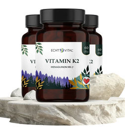 ECHT VITAL GmbH Vitamin K2 MK-7 Kapseln vegan – Bild 1 von 1