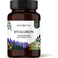 Produktbild von Echt Vital Hyaluron Kapseln vegan 60 Stück