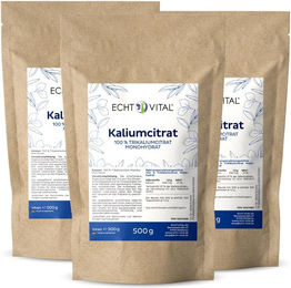 Echt Vital Kaliumcitrat Pulver – Bild 1 von 1