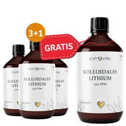 ECHT VITAL Kolloidales Lithium 100 ppm Flüssigkeit – Bild 1 von 1