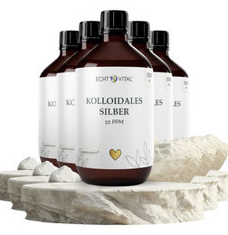ECHT VITAL Kolloidales Silber 10 ppm Flüssigkeit 500 ml – Bild 1 von 1