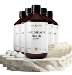 ECHT VITAL Kolloidales Silber 25 ppm 250 ml Flüssigkeit – Bild 1 von 1