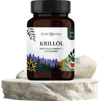 Produktbild von ECHT VITAL Krillöl Kapseln mit EPA und DHA
