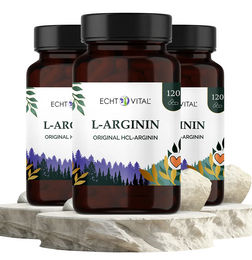 ECHT VITAL L-Arginin Kapseln vegan – Bild 1 von 1