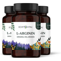 Produktbild von ECHT VITAL L-Arginin Kapseln vegan und vegetarisch 360 Stück