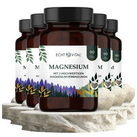 Produktbild von ECHT VITAL Magnesium Komplex vegan Kapseln 500 mg