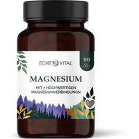 Produktbild von Echt Vital Magnesium Komplex vegan Kapseln ohne Zusatzstoffe