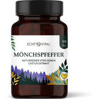 Produktbild von Echt Vital Mönchspfeffer Kapseln vegan