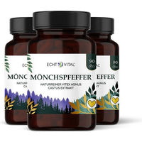 Produktbild von Echt Vital Mönchspfeffer Kapseln vegan