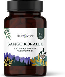 Echt Vital Sango Koralle Algenkalk Kapseln – Bild 1 von 3