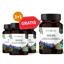 ECHT VITAL Selen organisch und anorganisch Tabletten für Erwachsene – Bild 1 von 1