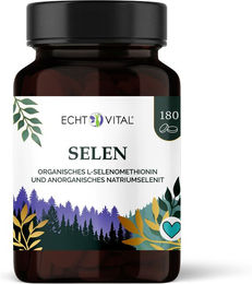 Echt Vital Selen Tabletten 180 Stück – Bild 1 von 3