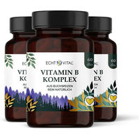 Produktbild von Echt Vital Vitamin B Komplex Kapseln vegan 180 Stück